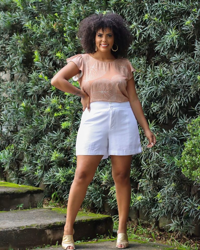 Blusa Patrícia Vitória Régia