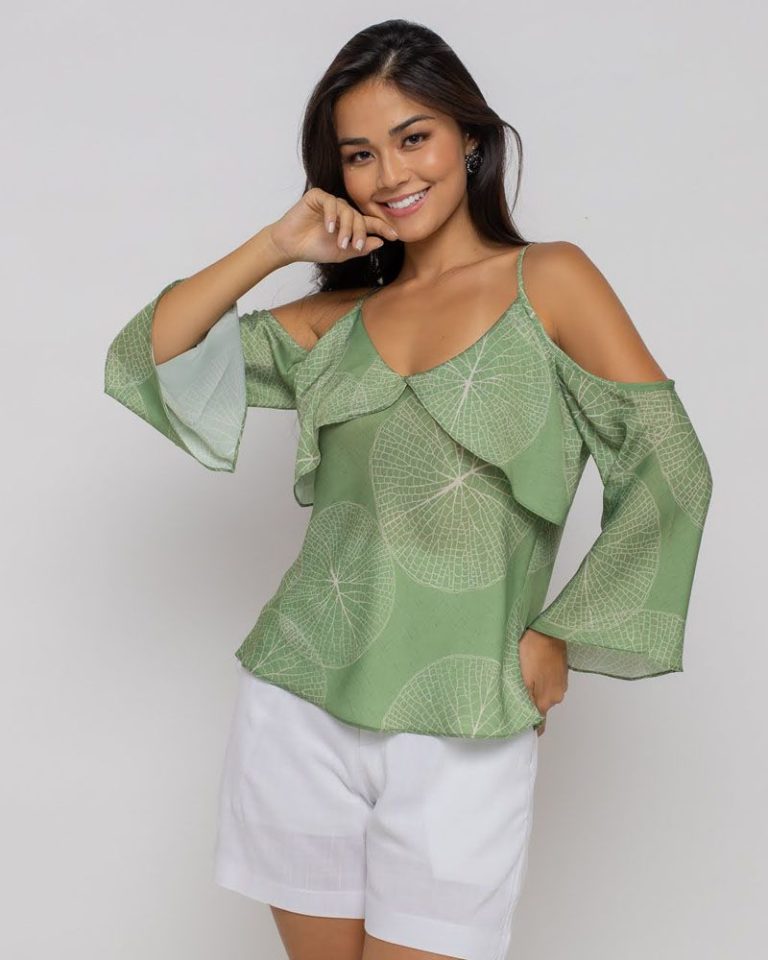 Blusa Jane Vitória Régia
