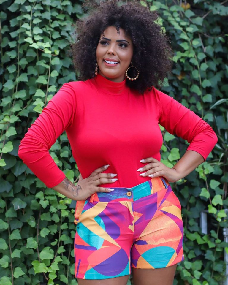 Blusa Curves Thais Malha Cacharrel