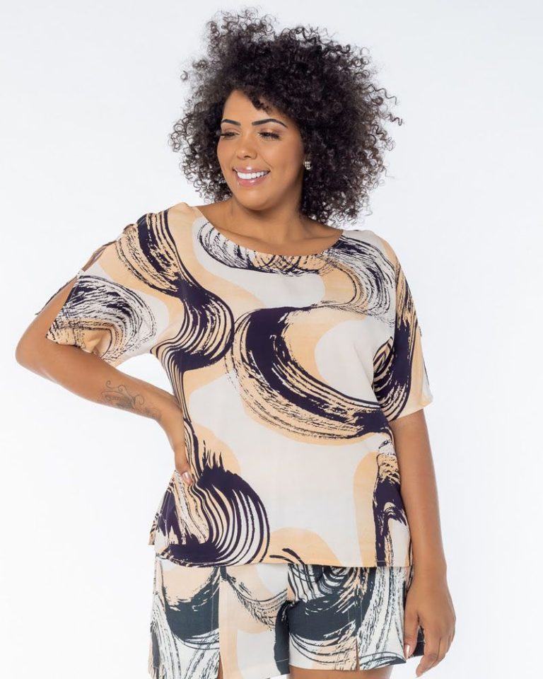 Blusa VanessaEstampada Curves