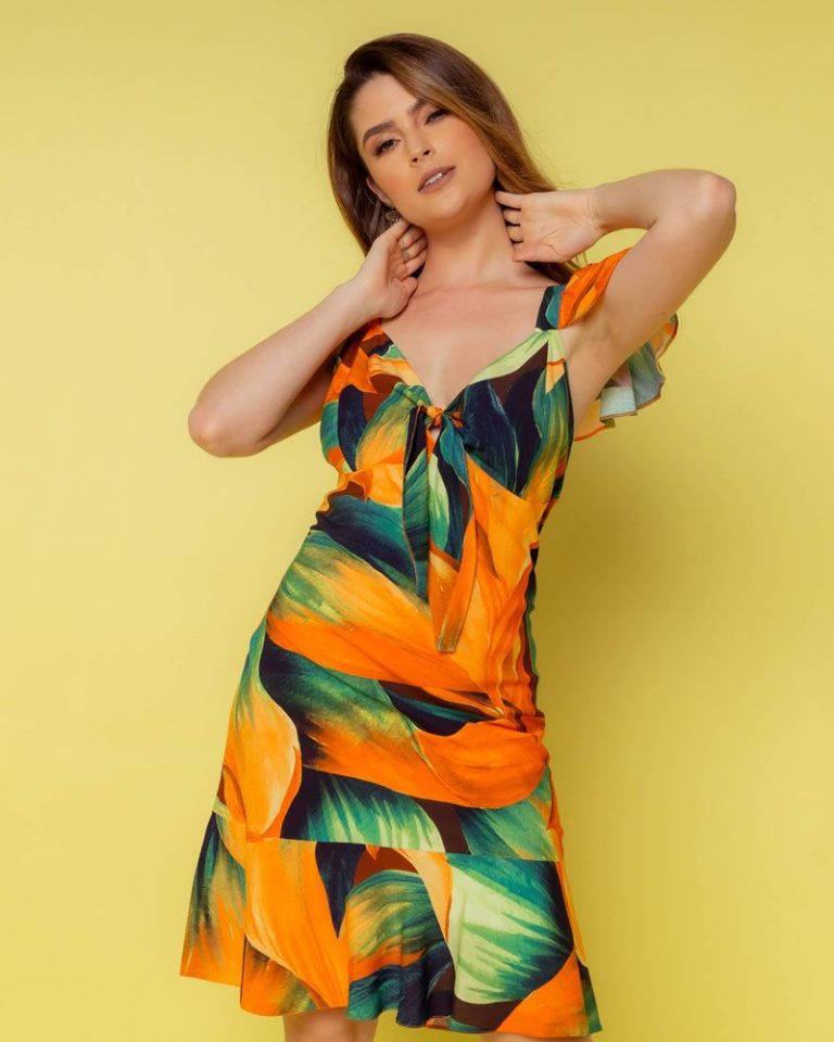 Vestido Sabrina Estampado