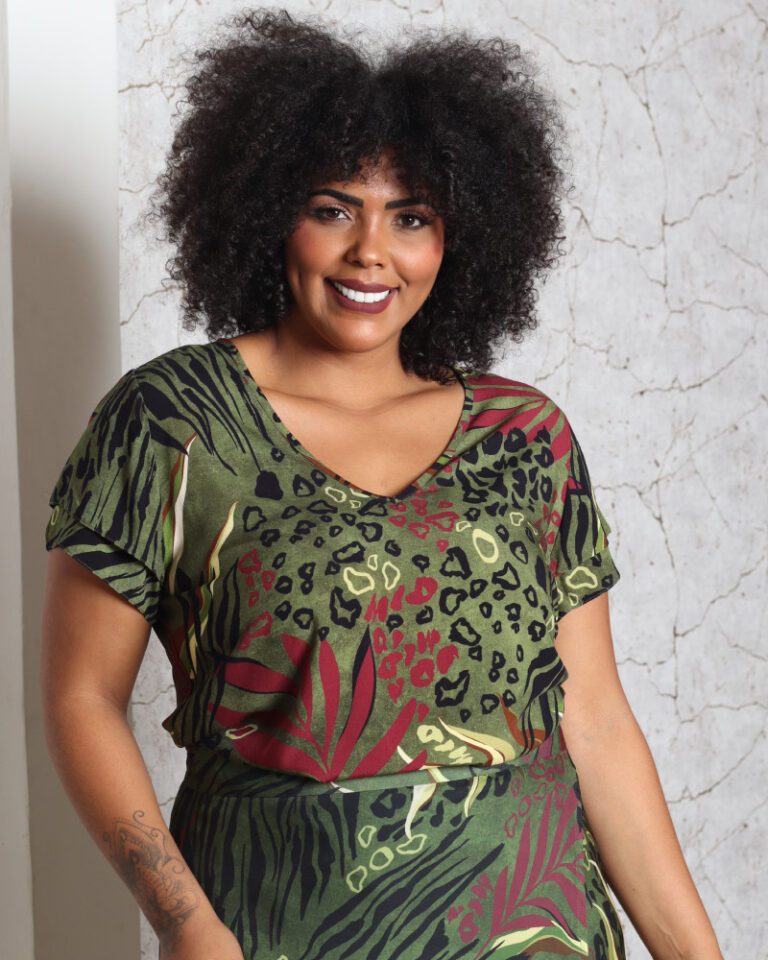 Blusa Jéssica Curves Jaguar