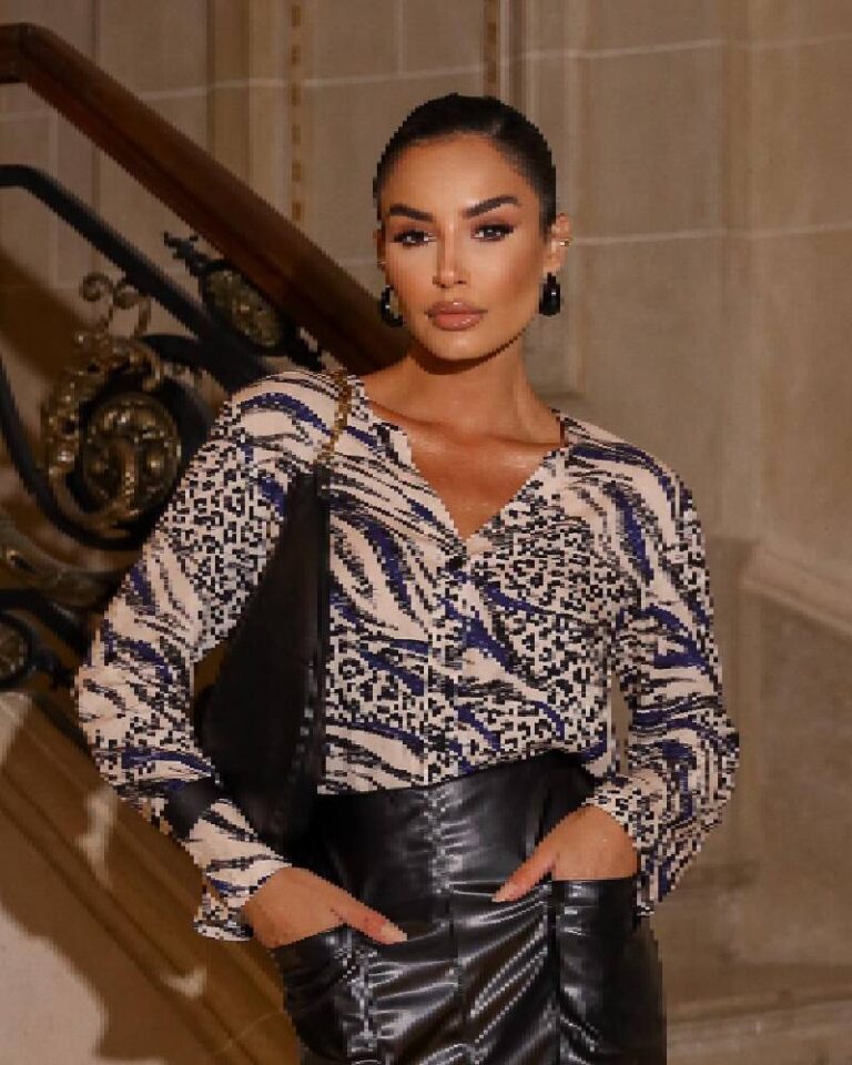 Camisa Animal modern